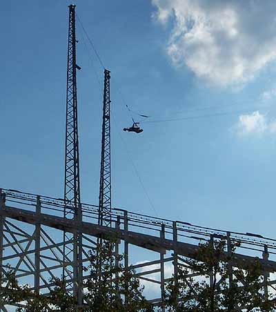 The Great American Scream Machine & The Skycoaster @ Six Flags Over Georgia