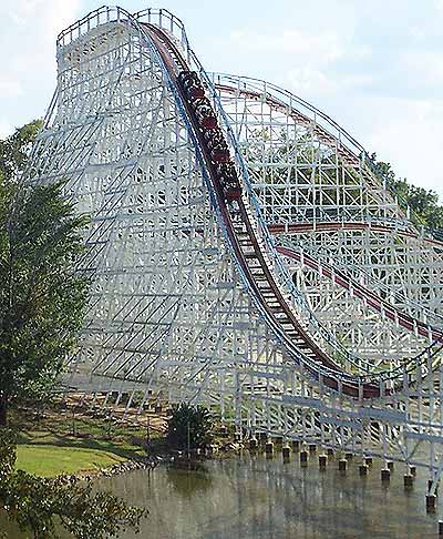 The Great American Scream Machine @ Six Flags Over Georgia