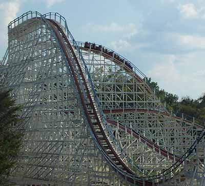 The Great American Scream Machine @ Six Flags Over Georgia