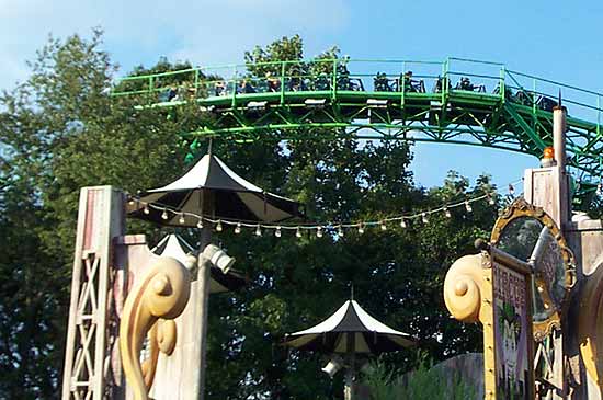 The Mindbender Rollercoaster @ Six Flags Over Georgia