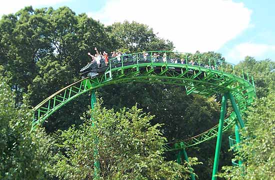 The Mindbender Rollercoaster @ Six Flags Over Georgia