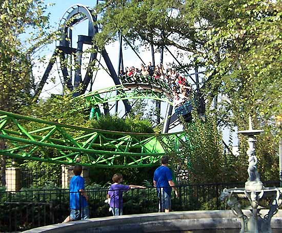 The Mindbender Rollercoaster @ Six Flags Over Georgia