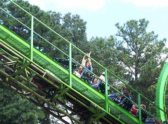 The Mindbender Rollercoaster @ Six Flags Over Georgia