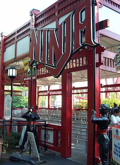 The Ninja Rollercoaster @ Six Flags Over Georgia