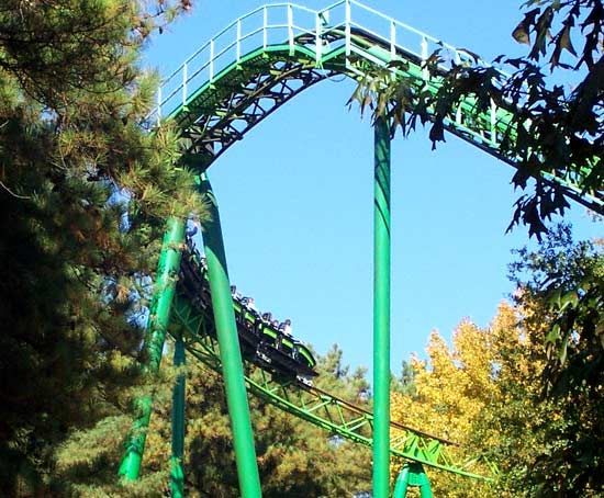 The Mindbender Rollercoaster at Six Flags Over Georgia, Austell, GA