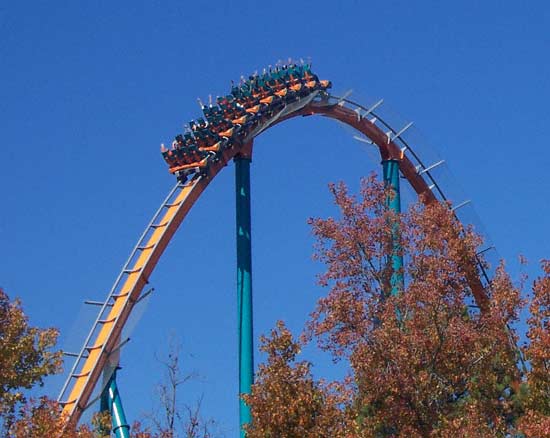 The new for 2006 Goliath Hypercoaster at Six Flags Over Georgia, Austell, GA