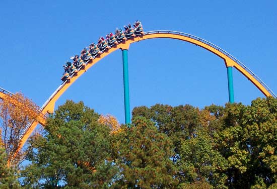 The new for 2006 Goliath Hypercoaster at Six Flags Over Georgia, Austell, GA