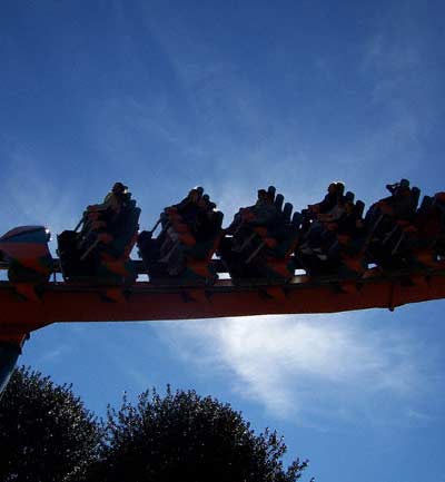 The new for 2006 Goliath Hypercoaster at Six Flags Over Georgia, Austell, GA