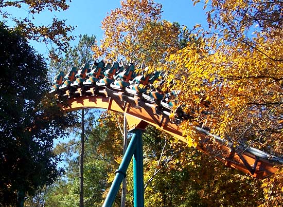 The new for 2006 Goliath Hypercoaster at Six Flags Over Georgia, Austell, GA