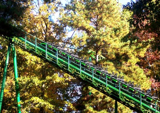 The Mindbender Rollercoaster at Six Flags Over Georgia, Austell, GA