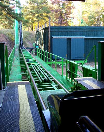 The Mindbender Rollercoaster at Six Flags Over Georgia, Austell, GA