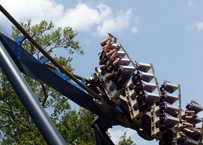 The Batman Roller Coaster at Six Flags Over Georgia, Austell, Georgia