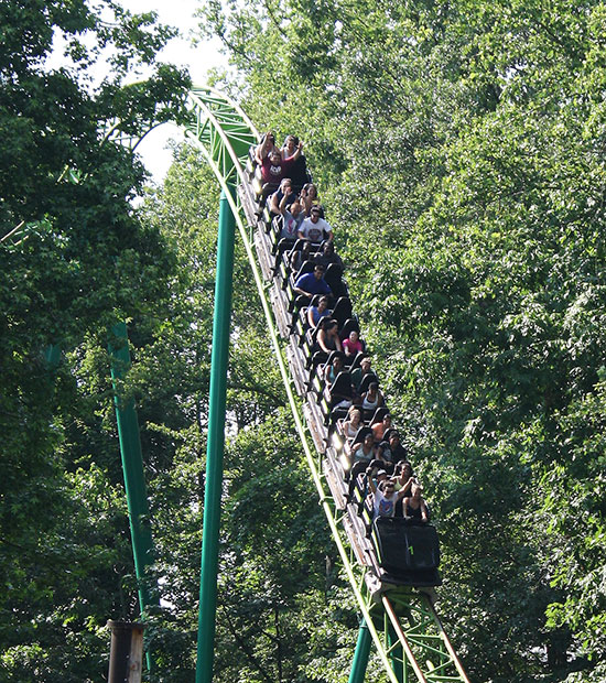 The Mindbender Roller Coaster at Six Flags Over Georgia, Austell, Georgia