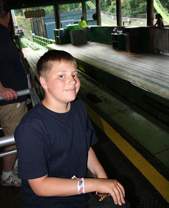 The Mindbender Roller Coaster at Six Flags Over Georgia, Austell, Georgia