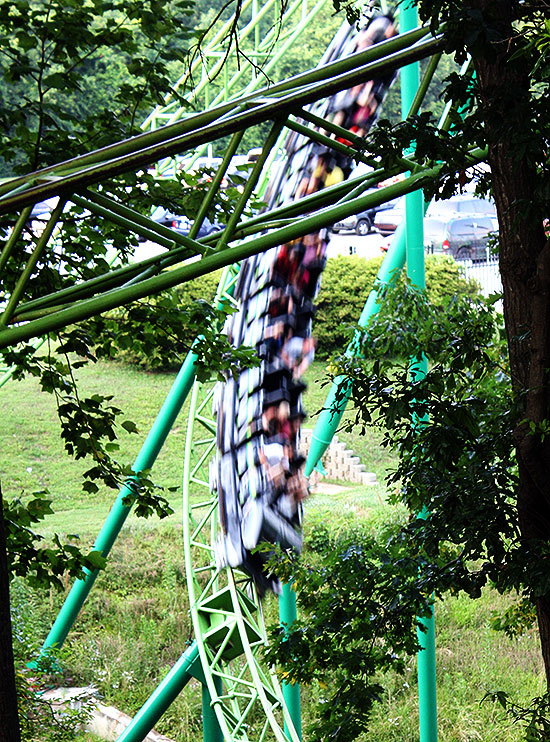 The Mindbender Roller Coaster at Six Flags Over Georgia, Austell, Georgia