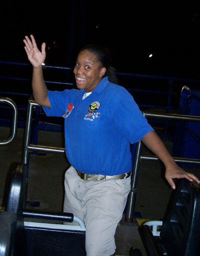 The Shock Wave Rollercoaster at Six Flags Over Texas, Arlington, TX