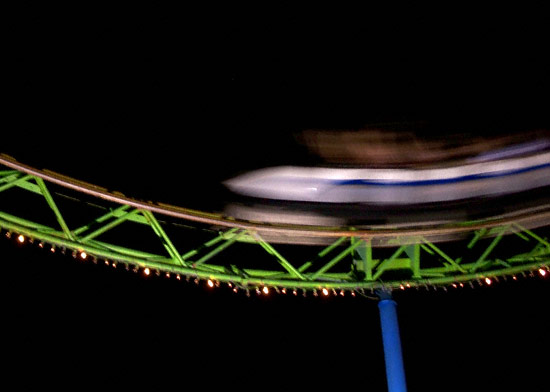 The Shock Wave Rollercoaster at Six Flags Over Texas, Arlington, TX