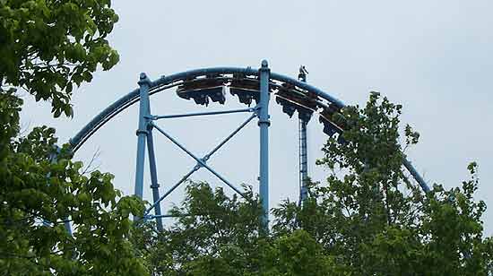 Mr. Freeze @ Six Flags St. Louis