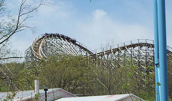 The Boss Rollercoaster at Six Flags St. Louis