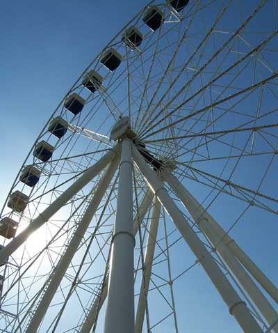 Colossus the Ferris Wheel at Six Flags St. Louis