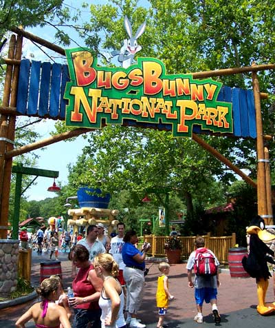 The new for 2006 Bugs Bunny National Park at Six Flags St. Louis, Allenton, MO