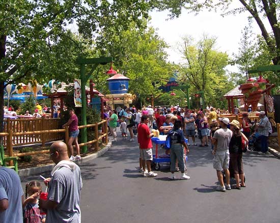 The new for 2006 Bugs Bunny National Park at Six Flags St. Louis, Allenton, MO