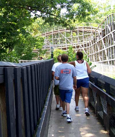 The Boss Roller Coaster at Six Flags St. Louis, Allenton, MO