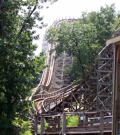 The Boss Roller Coaster at Six Flags St. Louis, Allenton, MO