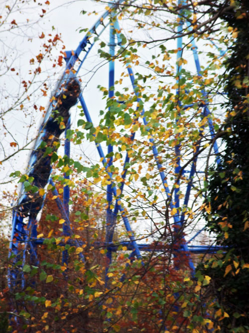 The Mr. Freeze Rollercoaster at Six Flags St. Louis, Eureka, Missouri