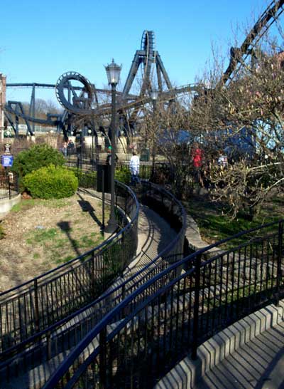 The Batman Rollercoaster at Six Flags St. Louis, Allenton, Missouri