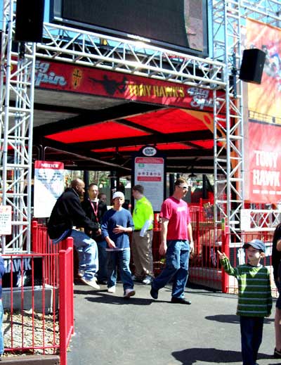 The Tony Hawk Pro Skater Rollercoaster at Six Flags St. Louis, Allenton, Missouri