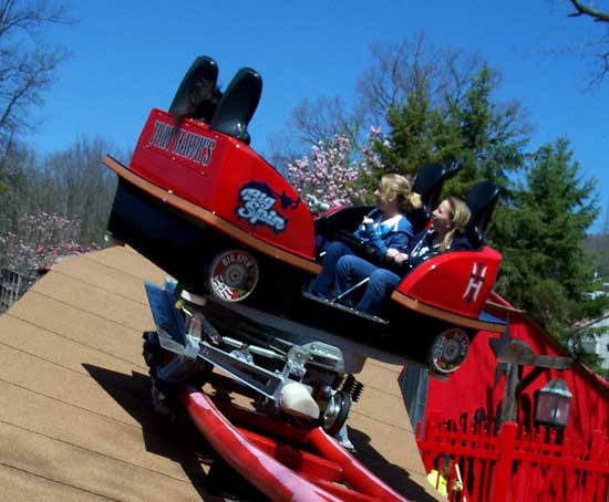 The Tony Hawk Pro Skater Rollercoaster at Six Flags St. Louis, Allenton, Missouri