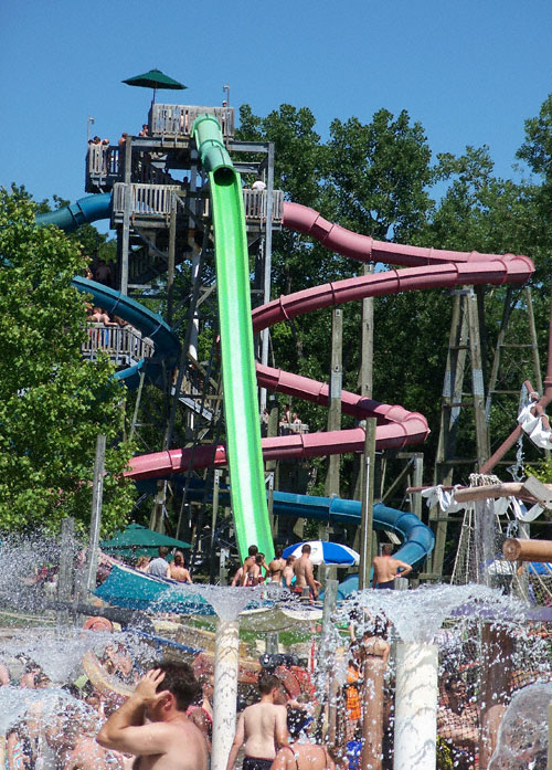 The Hurricane Harbor Waterpark at Six Flags St. Louis, Eureka, Missouri
