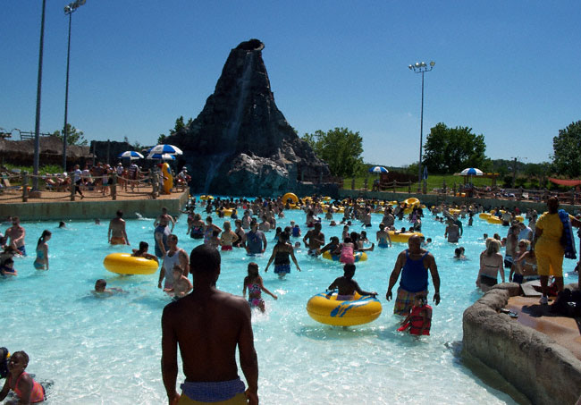 The Hurricane Harbor Waterpark at Six Flags St. Louis, Eureka, Missouri