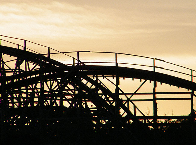 The Boss Rollercoaster At Six Flags St. Louis, Eureka, MO