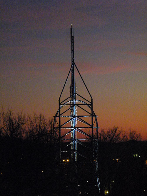 Mr. Freeze Rollercoaster at Six Flags St. Louis, Eureka, MO