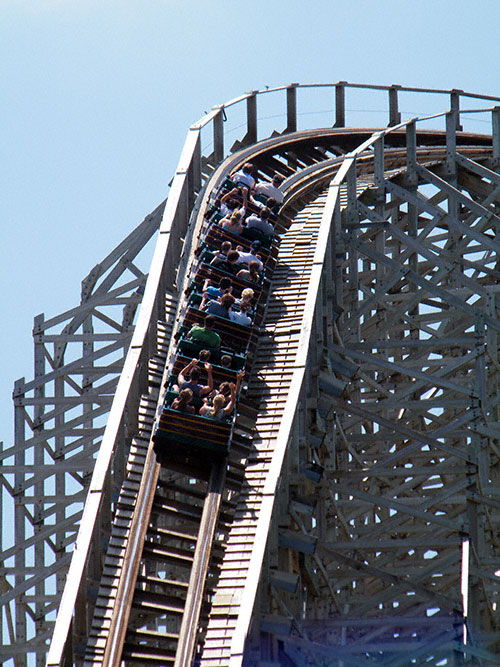 The Boss Rollercoaster at Six Flags St. Louis, Eureka, Missouri