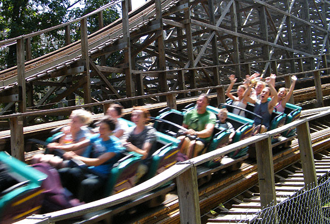 The Boss Rollercoaster at Six Flags St. Louis, Eureka, Missouri