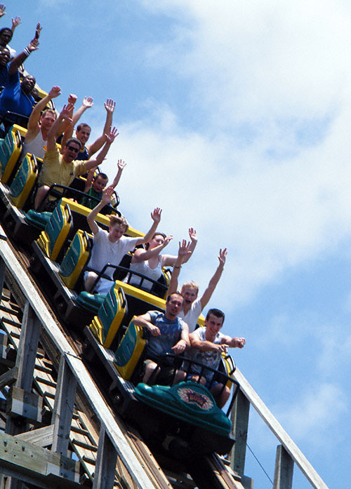 The Boss Rollercoaster at Six Flags St. Louis, Eureka, Missouri