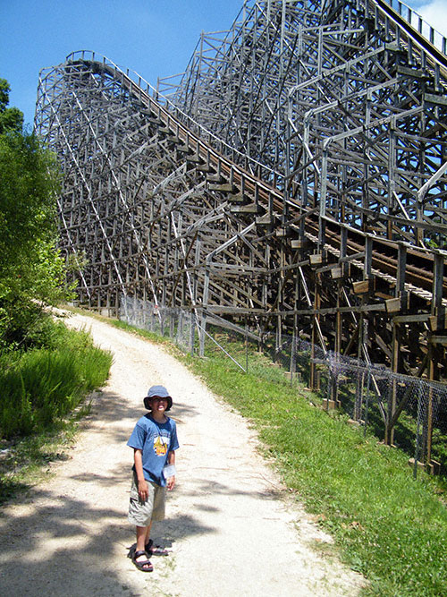 The Boss Rollercoaster at Six Flags St. Louis, Eureka, Missouri