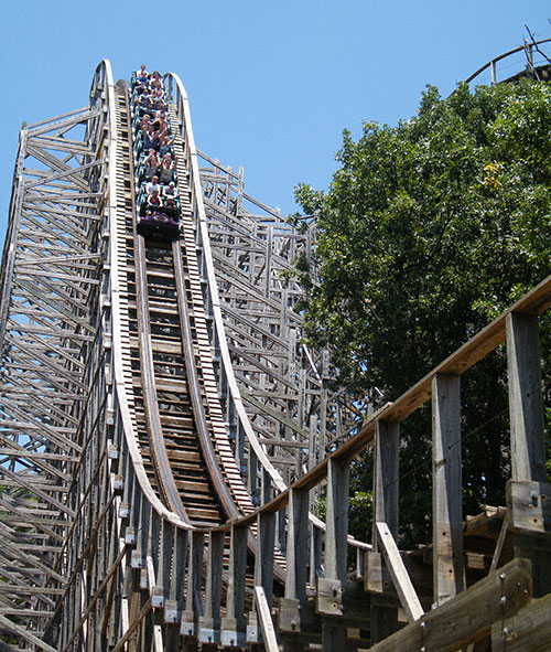 The Boss Rollercoaster at Six Flags St. Louis, Eureka, Missouri