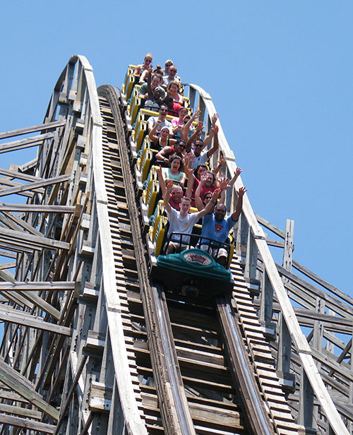 The Boss Rollercoaster at Six Flags St. Louis, Eureka, Missouri