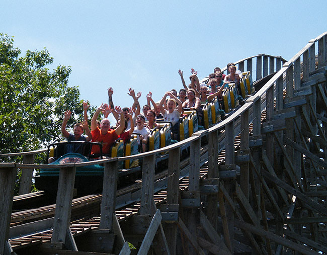 The Boss Rollercoaster at Six Flags St. Louis, Eureka, Missouri