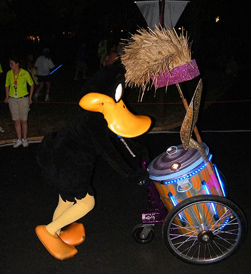 The Glow In The Dark Parade at Six Flags St. Louis, Eureka, Missouri