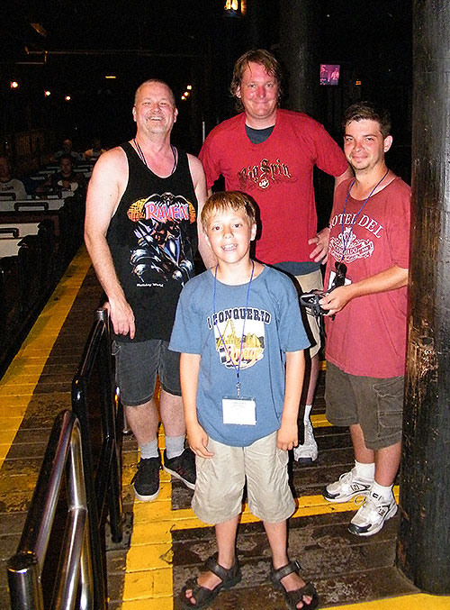 The River King Mine Train at Six Flags St. Louis, Eureka, Missouri