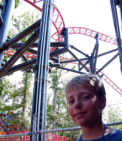 Tony Hawk's Big Spin Coaster at Six Flags St. Louis, Eureka, Missouri