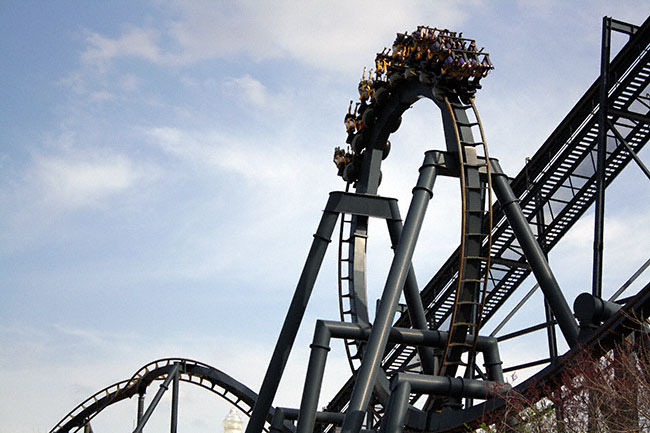 Batman: The Rode Rollercoaster at Six Flags St. Louis, Eureka, Missouri