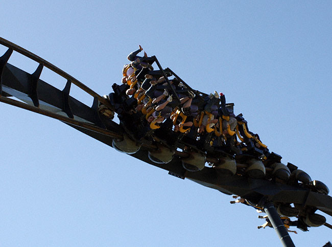 Batman The Ride Rollercoasater at Six Flags St. Louis, Eureka, Missouri