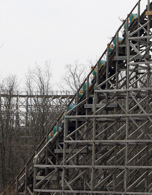 The Boss Rollercoaster at Six Flags St. Louis, Eureka, Missouri