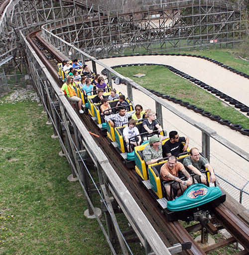 The Boss Rollercoasater at Six Flags St. Louis, Eureka, Missouri